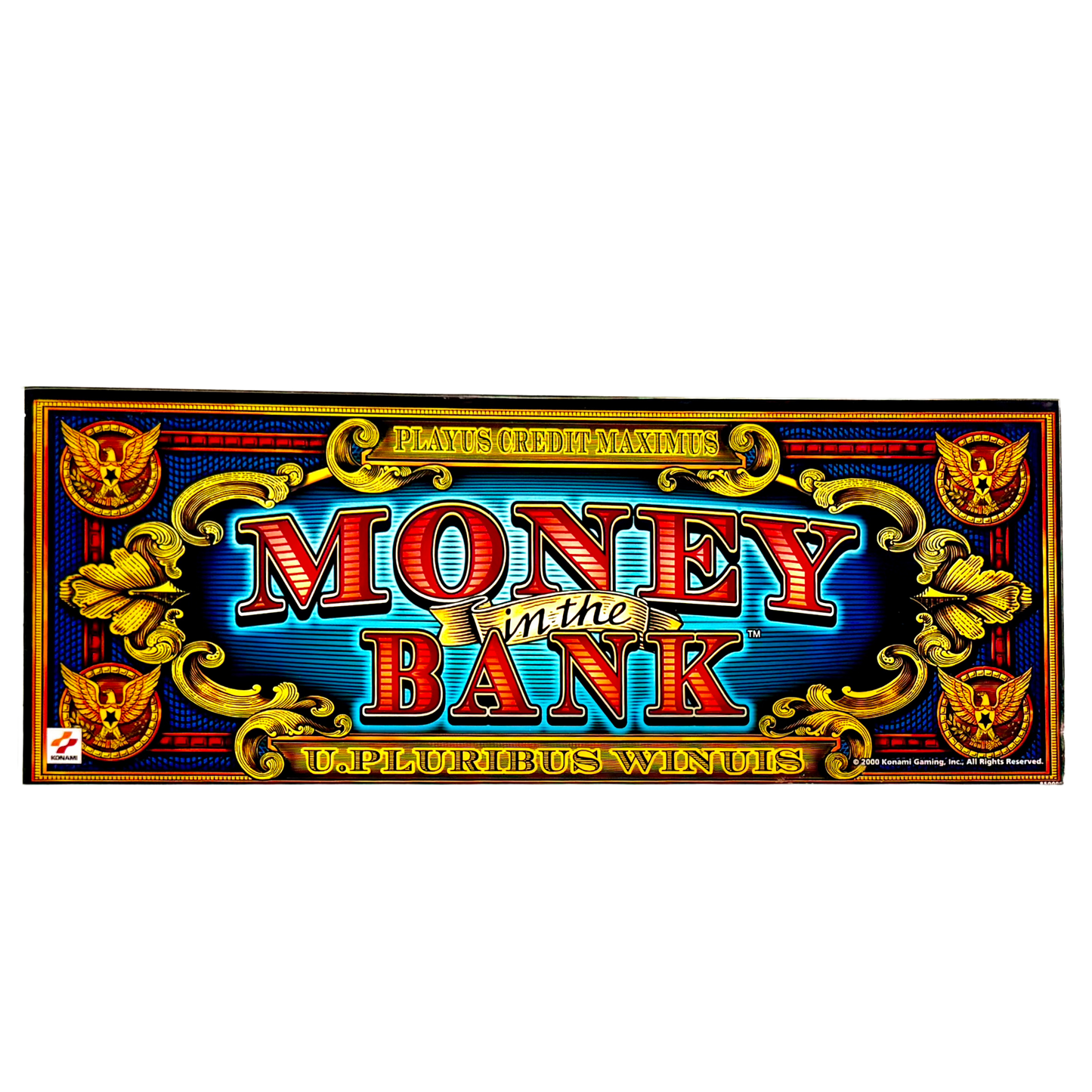 Money In The Bank Slot Glass