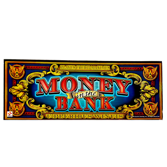 Money In The Bank Slot Glass