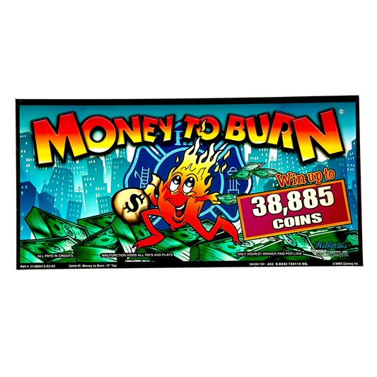 Money To Burn Slot Glass