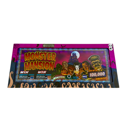 Monster Mansion Slot Glass