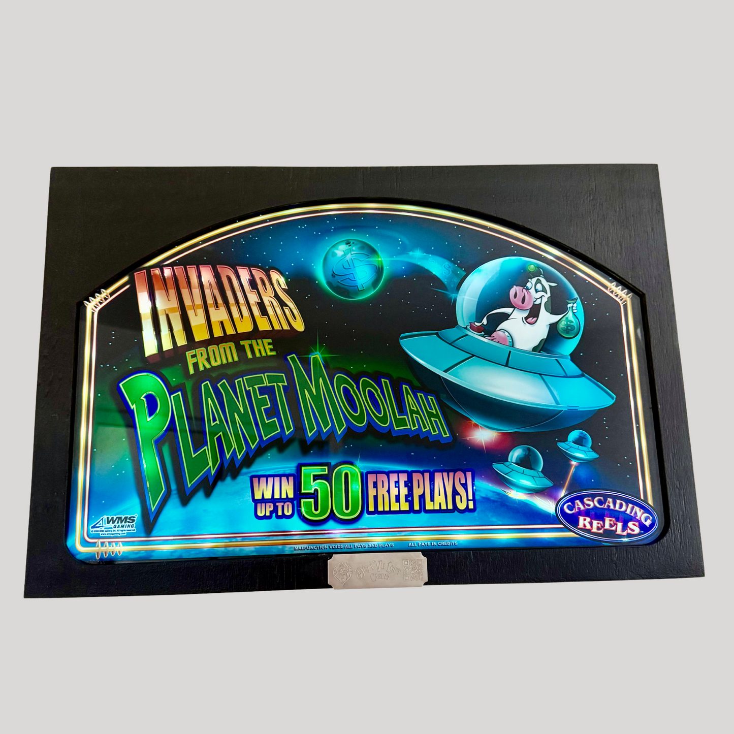 Invaders From Planet Moolah Slot Glass