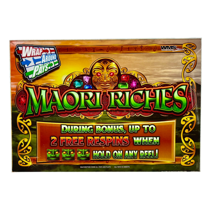 Maori Riches Jumbo Slot Glass