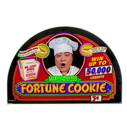Fortune Cookie Slot Glass