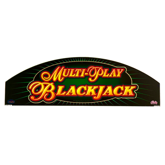 Blackjack Slot Glass