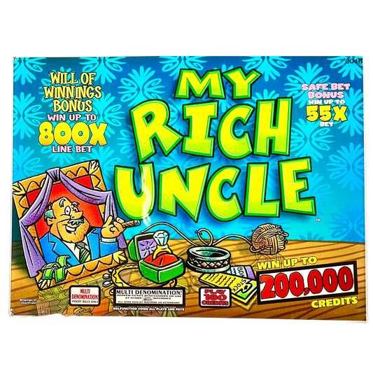 My Rich Uncle Jumbo Slot Glass