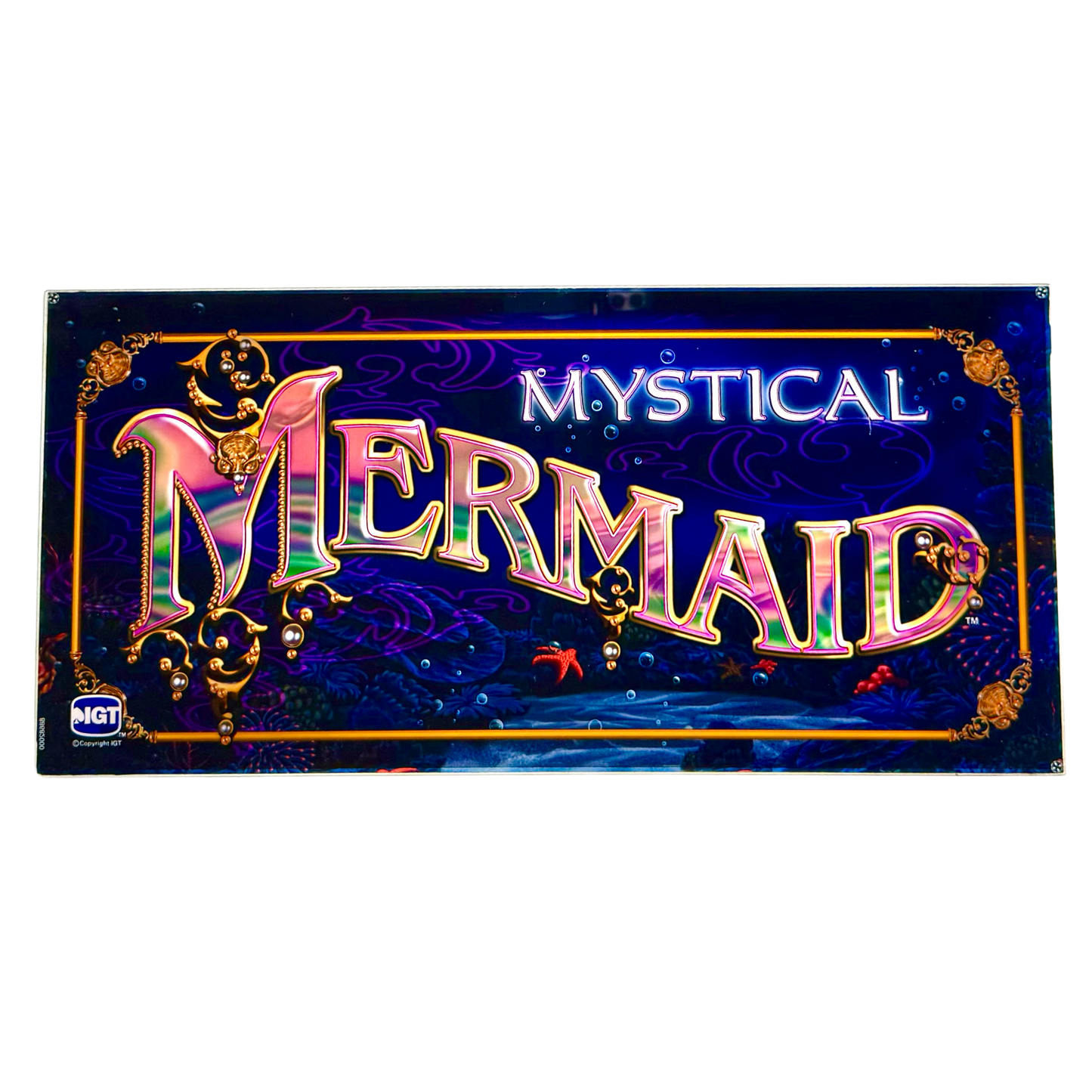 Mystical Mermaid Slot Glass