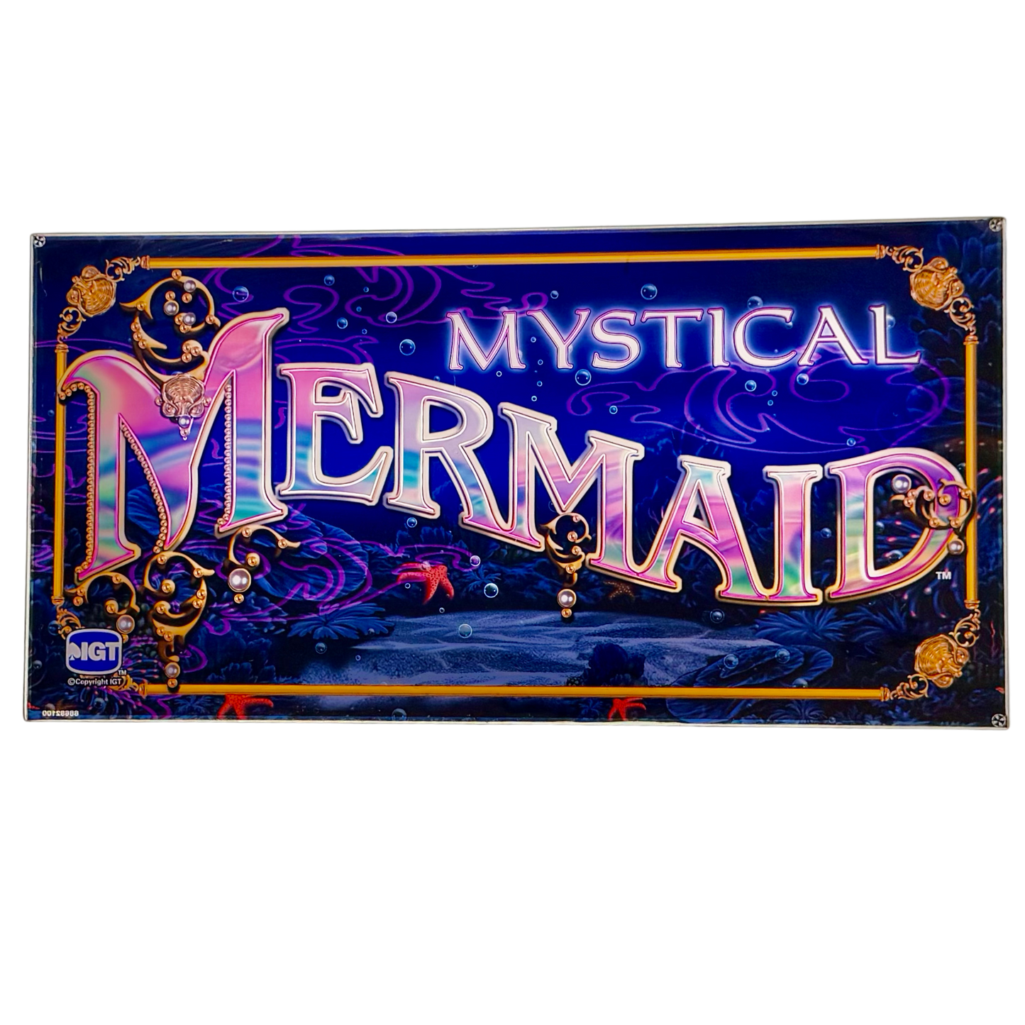 Mystical Mermaid Slot Glass