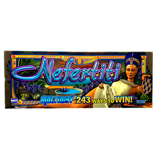 Nefertiti Slot Glass