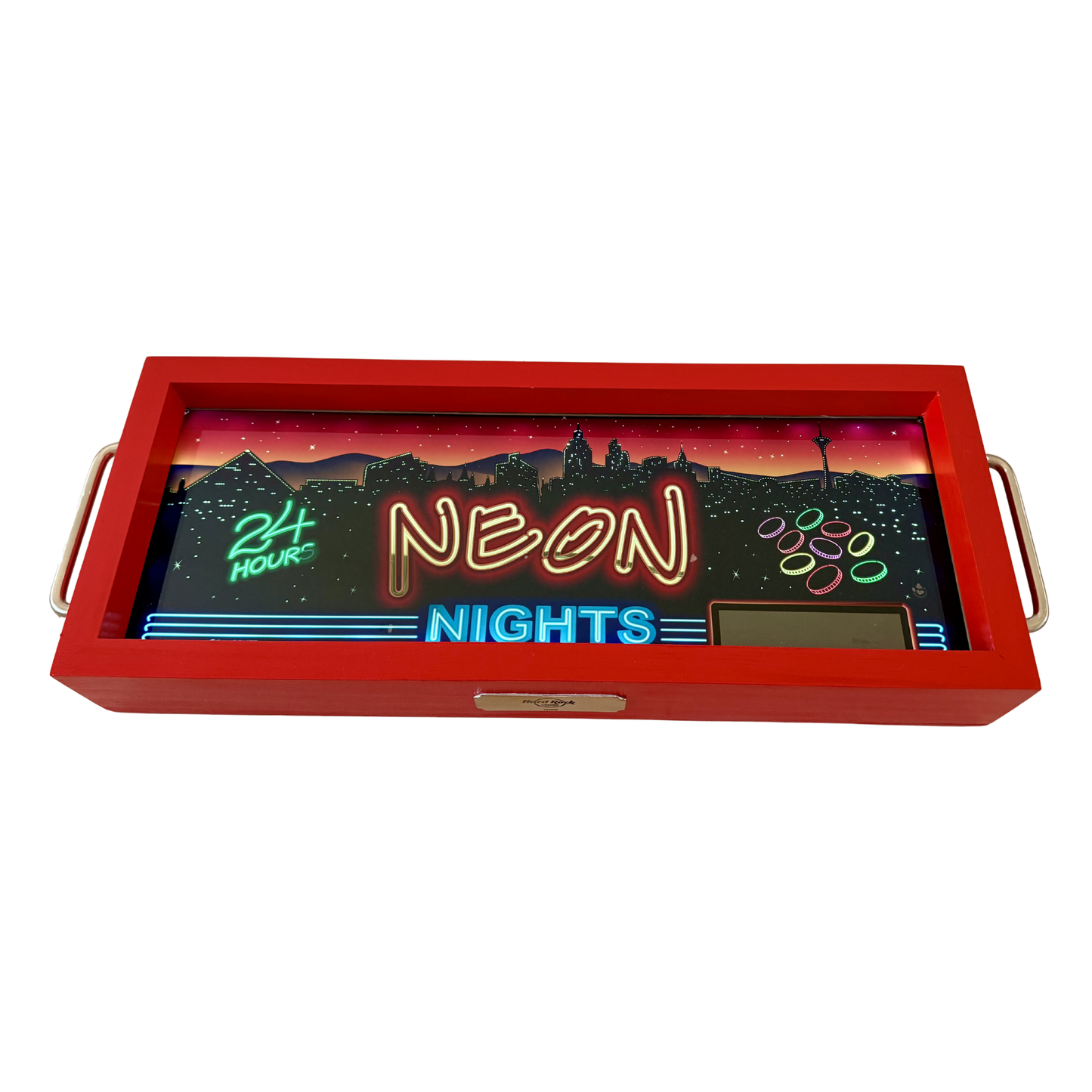 Neon Nights Slot Glass