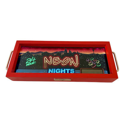 Neon Nights Slot Glass