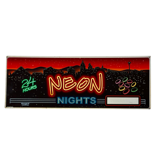 Neon Nights Slot Glass