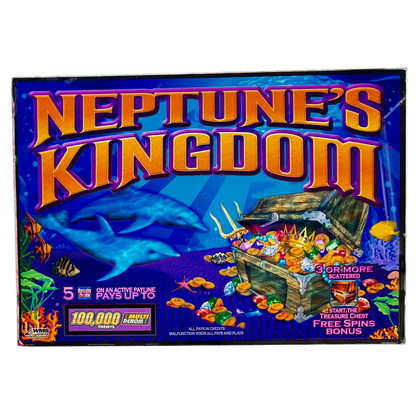 Neptune's Kingdom Jumbo Slot Glass