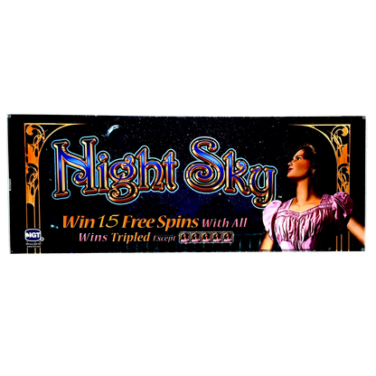 Night Sky Slot Glass