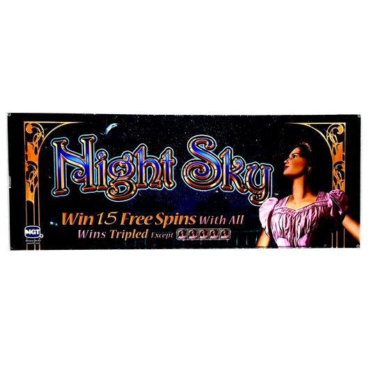 Night Sky Slot Glass