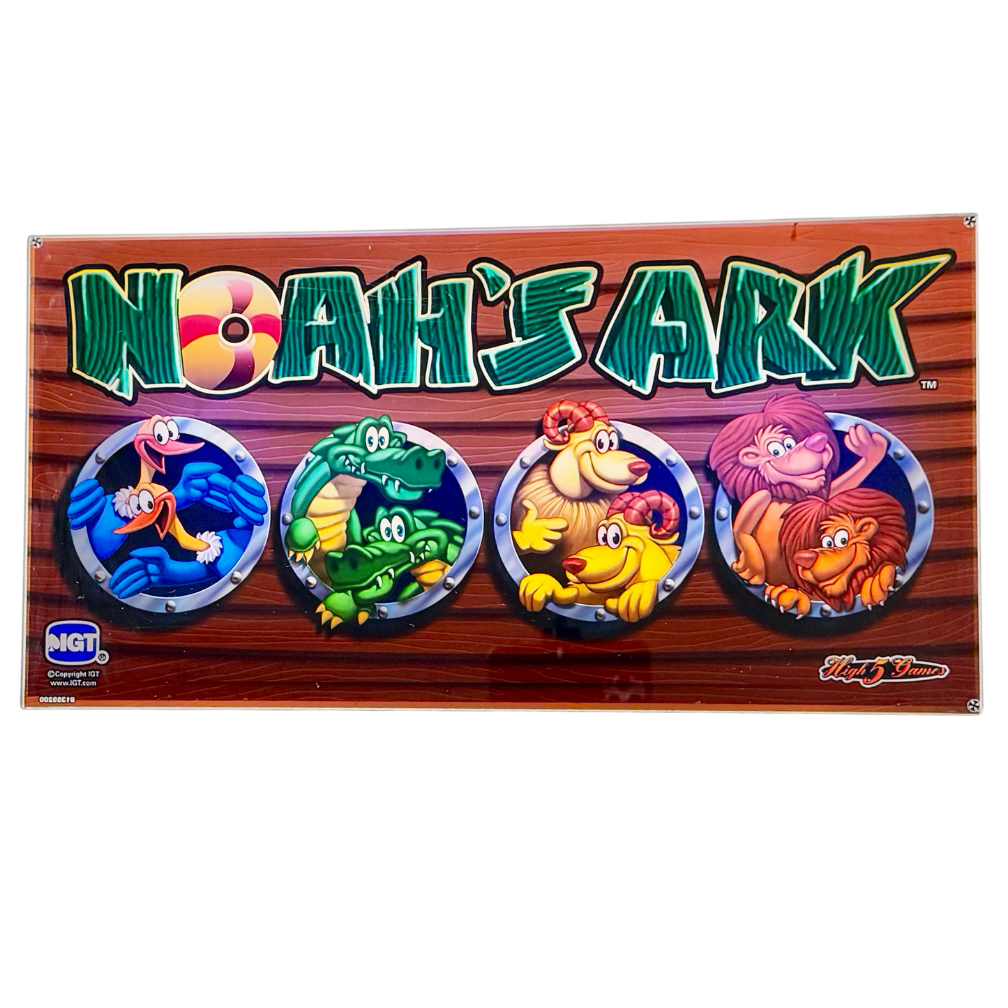 Noah's Ark Slot Glass