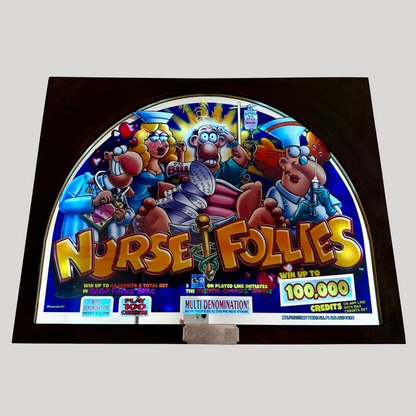 Nurse Follies Jumbo Slot Glass
