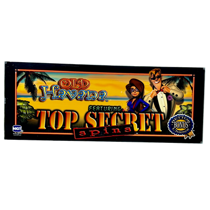 Old Havana Top Secret Slot Glass