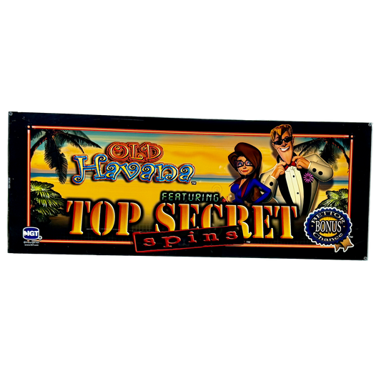 Old Havana Top Secret Slot Glass