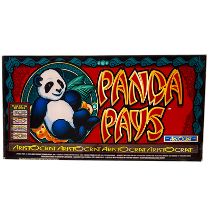 Panda Pays Slot Retro Acrylic