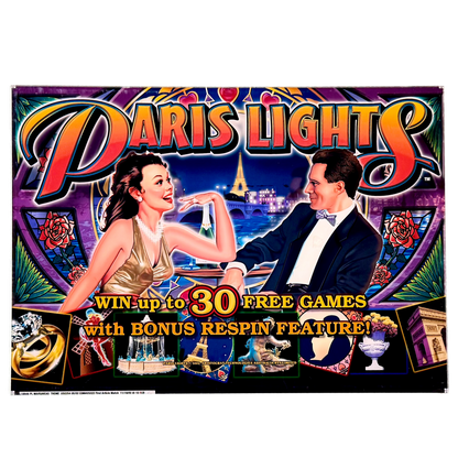 Paris Lights Slot Retro Acrylic