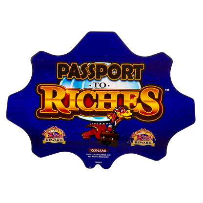Passport To Riches Slot Retro Acrylic