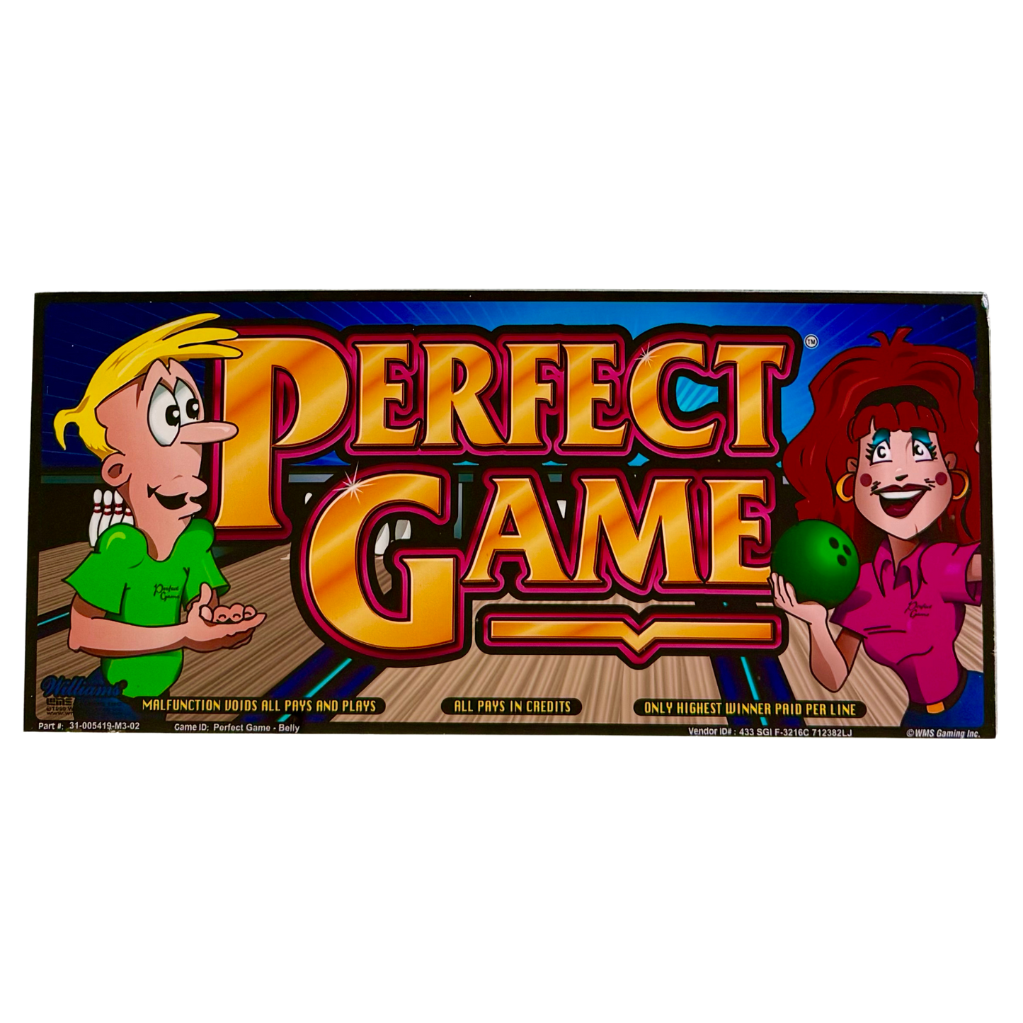 Perfect Game Slot Glass