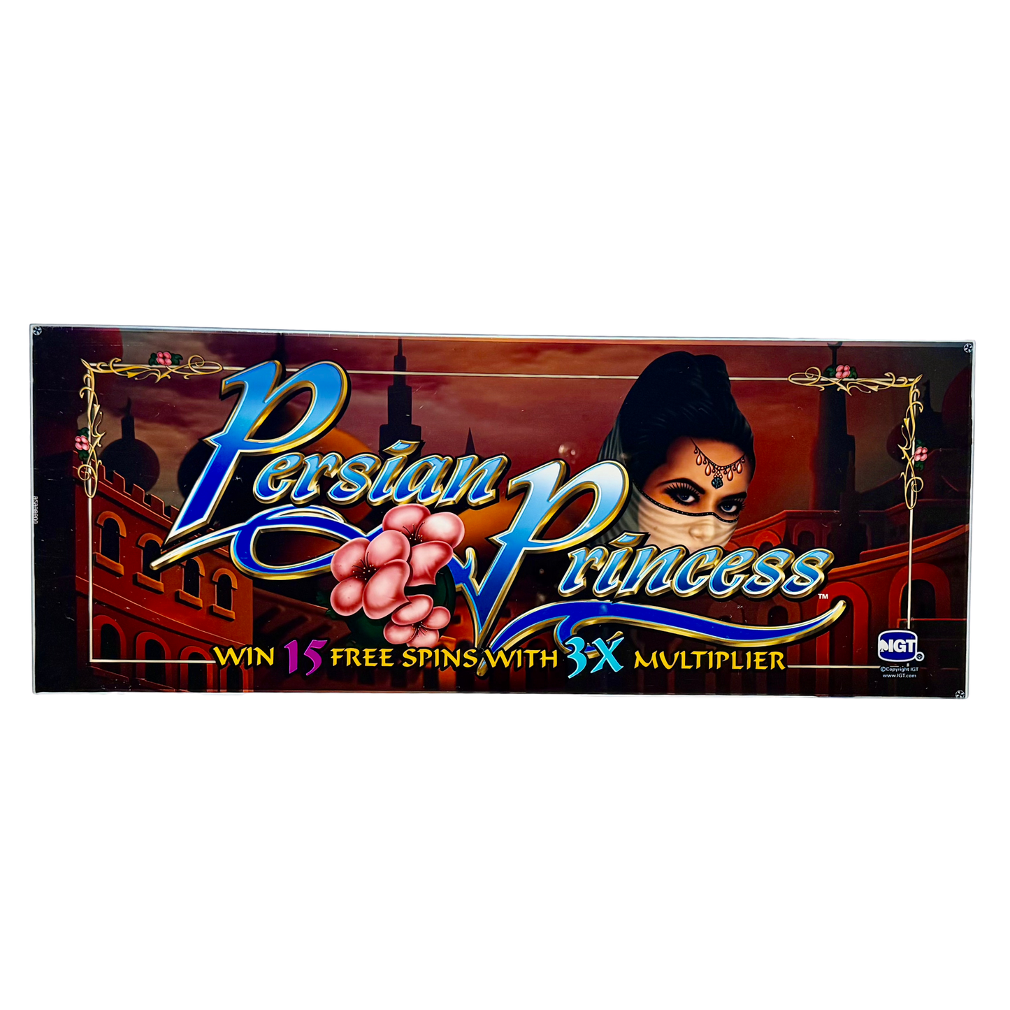 Persian Princess Slot Glass