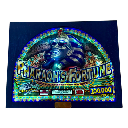 Pharaoh's Fortune Jumbo Slot Glass