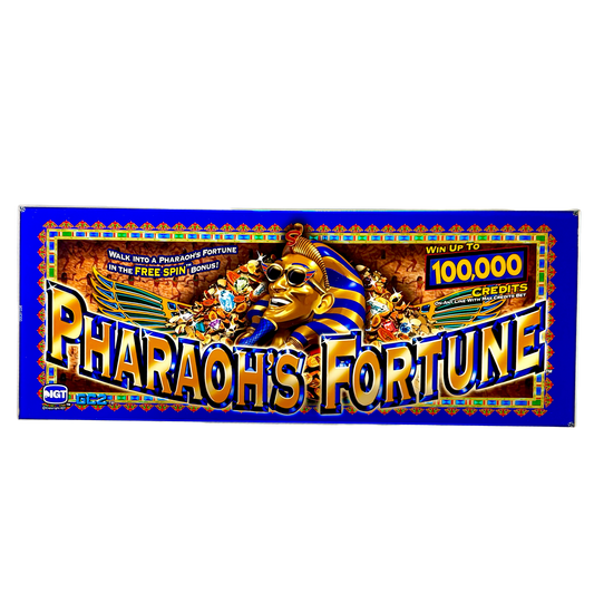 Pharaoh's Fortune Slot Glass