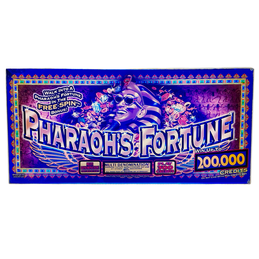 Pharaoh's Fortune Slot Glass