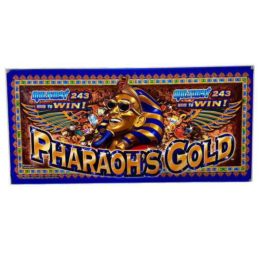 Pharaoh's Gold Slot Glass