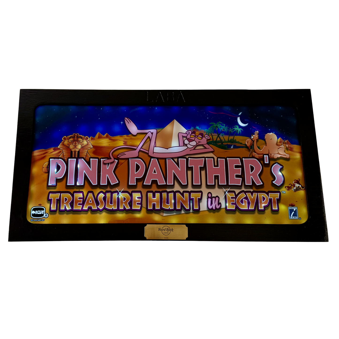 Pink Panther Slot Glass