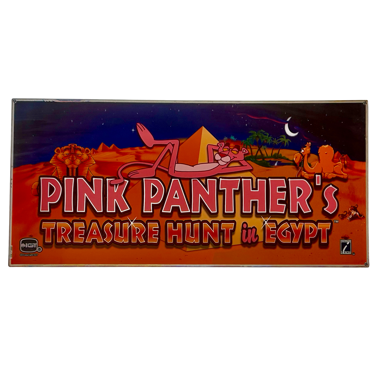 Pink Panther Slot Glass