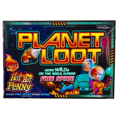 Planet Loot Jumbo Slot Glass