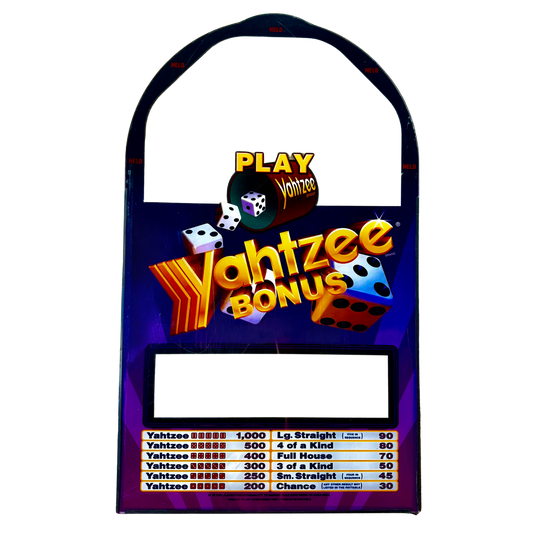 Yahtzee! Slot Retro Acrylic