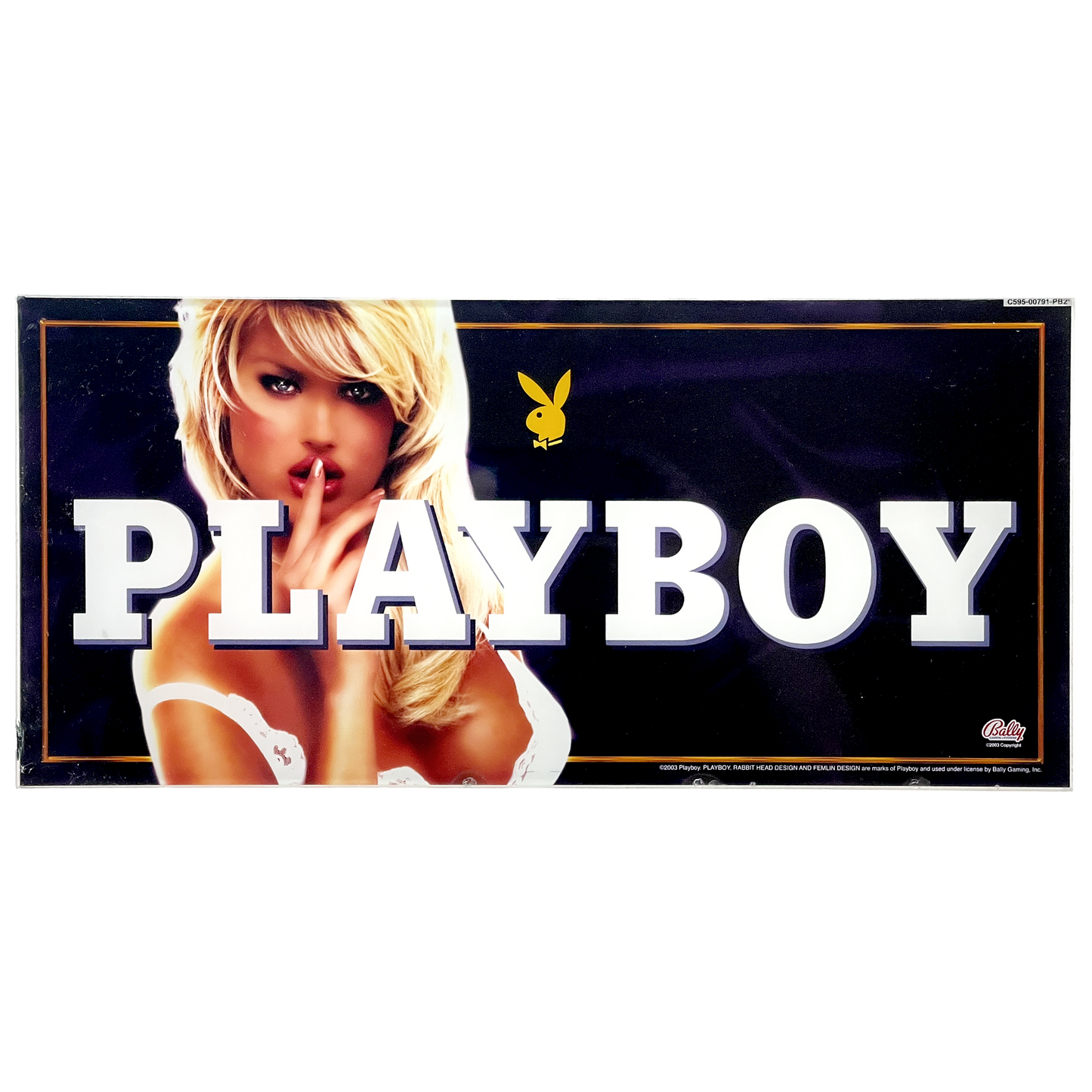 Playboy Slot Glass