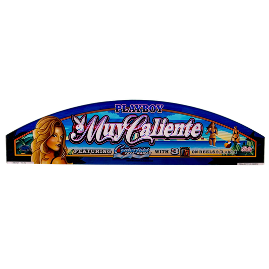Playboy Muy Caliente Slot Glass