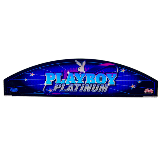 Playboy Platinum Slot Glass