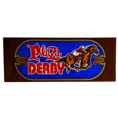 Plaza Derby Slot Glass