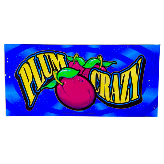 Plum Crazy Slot Glass