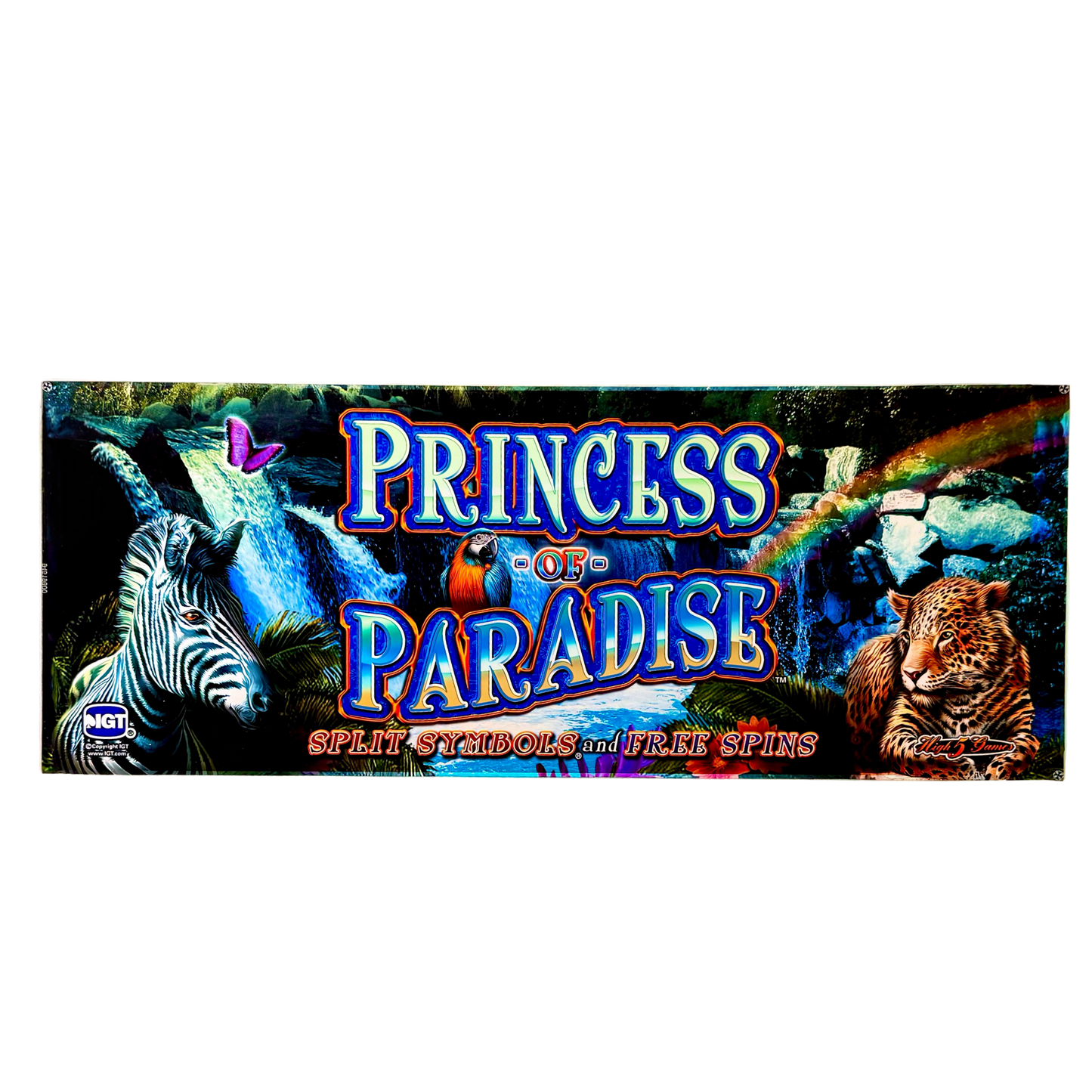 Princess Of Paradise Slot Glass