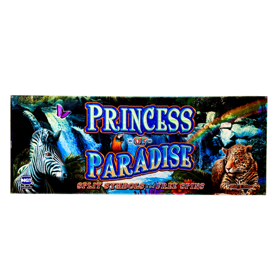 Princess Of Paradise Slot Glass