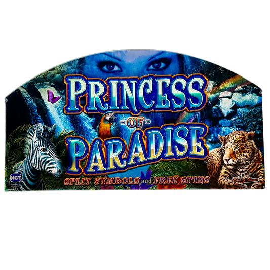 Princess Of Paradise Slot Glass