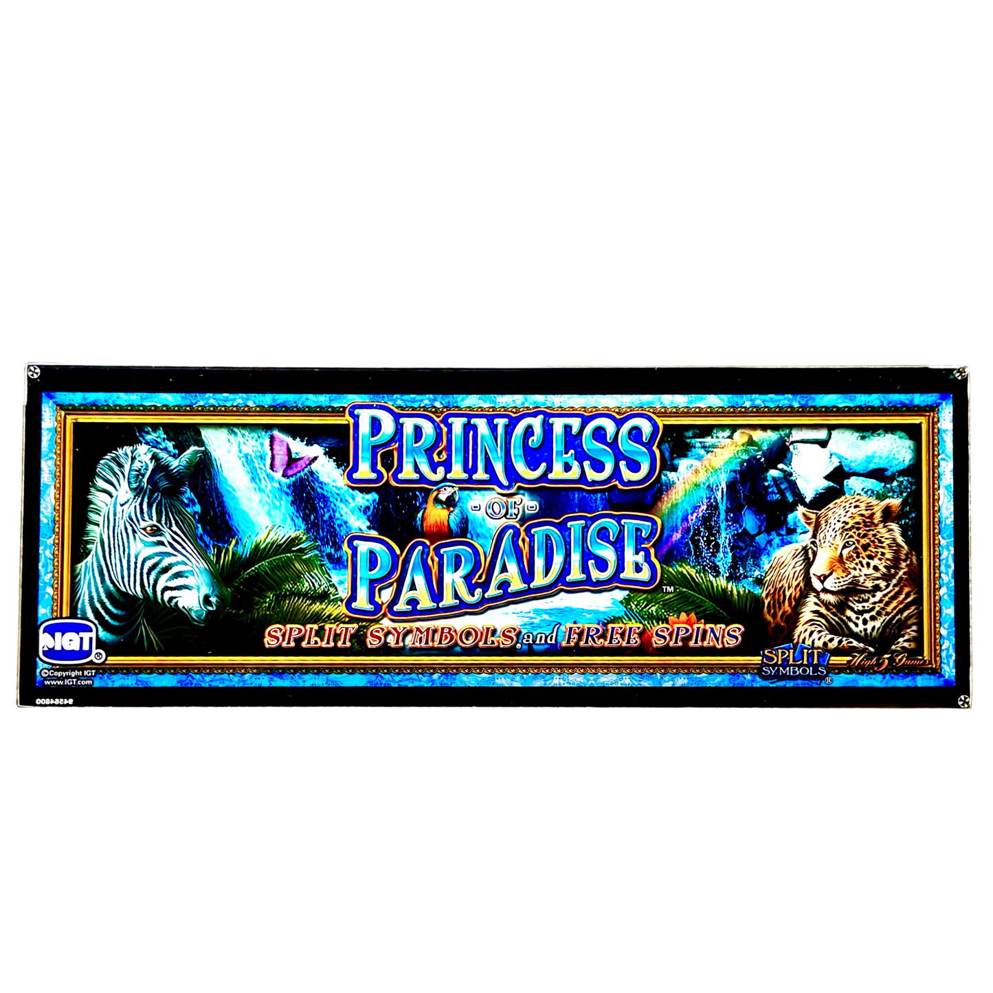 Princess Of Paradise Slot Glass