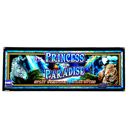 Princess Of Paradise Slot Glass