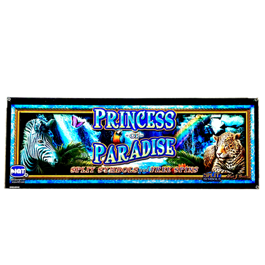 Princess Of Paradise Slot Glass