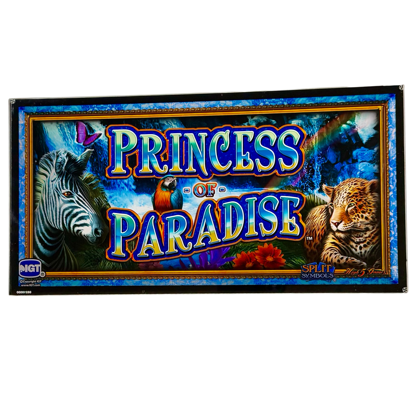 Princess Of Paradise Slot Glass