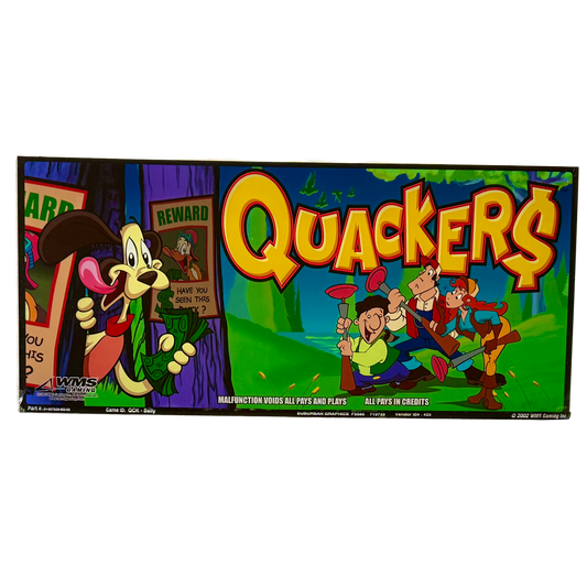 Quackers Slot Glass