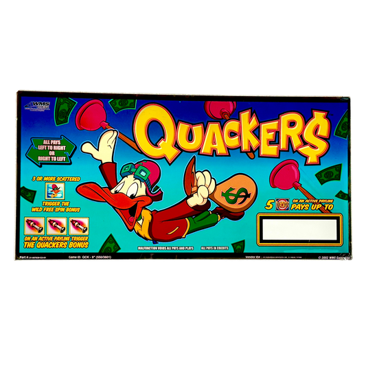 Quackers Slot Glass