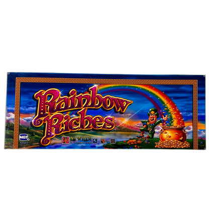 Rainbow Riches Slot Glass